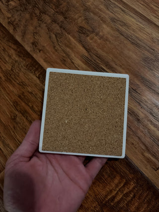 Halloween coaster, handmade