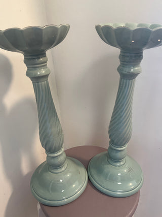 Green pillars
