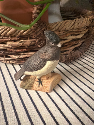 Vintage Ceramic Bird Figurine