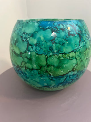 Blue green bowl
