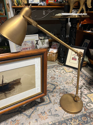 West Elm Brass Task Lamp