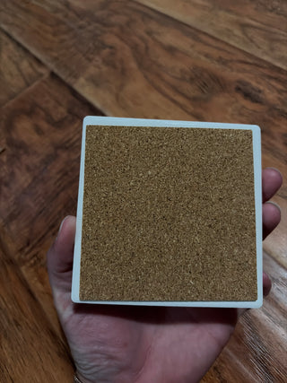 Halloween coaster, handmade