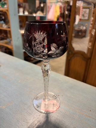 Purple China goblets