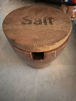 Wooden Salt holder