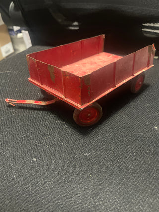 vintage farmers harvester trailer