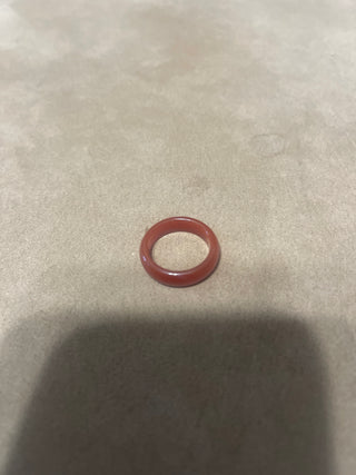Brown glass ring size 8 and 9