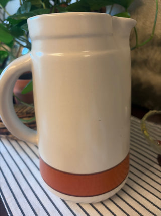 Vintage Calif. USA Stoneware Pitcher
