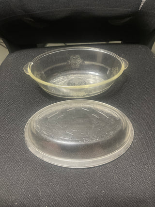 clear casserole dish