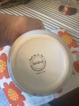 Vintage Chicken Soup Recipe Mug - Dat'l Do It