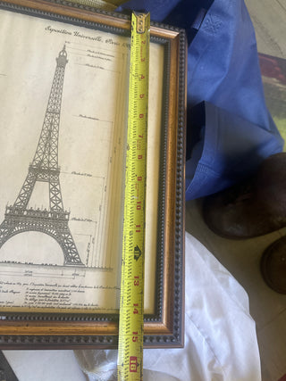 Eiffel vintage  print