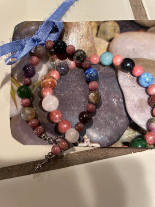 10 commitment bead bracelet sterling silver