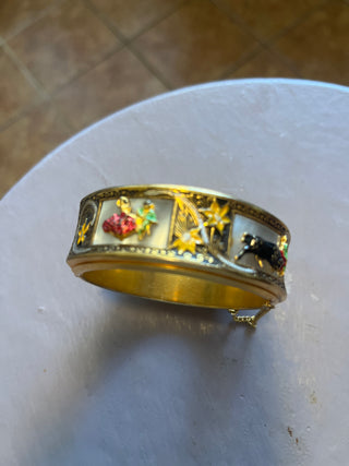 Vintage damascene bracelet