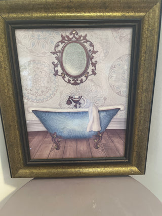 Bathroom wall art