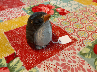 Hand Carved Penguin Figurine