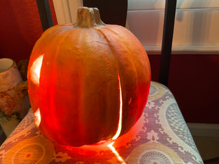 Vintage Pumpkin Blow Mold