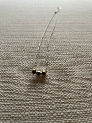 Three Redstone necklace