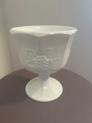 Milk Glass Goblet Bowl