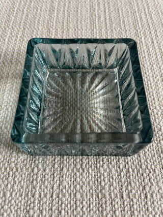 Small blue trinket dish