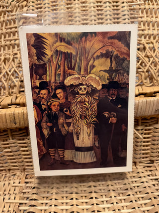 Sunday Dream - Mexican Art Postcard