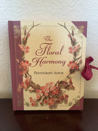 Vintage Floral Harmony Photo Album