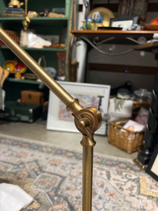 West Elm Brass Task Lamp