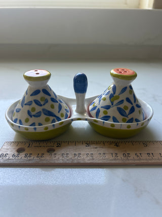 Anthropologie Tortua Salt & Pepper Shakers