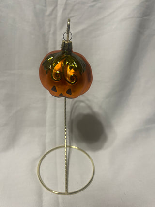 Old world, Christmas Halloween vintage 2002 small pumpkin stand not included