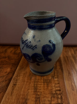 Frankfurt German clay pitcher