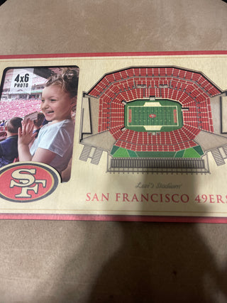 San Francisco 49ers picture frame