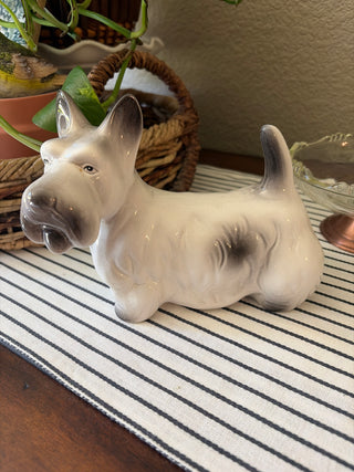 Vintage Ceramic Scottie Dog Figurine
