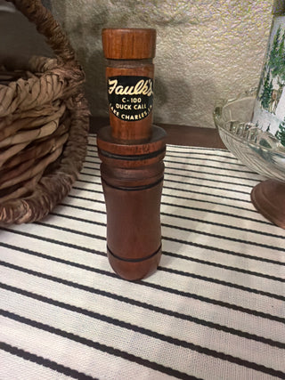 Vintage Faulk's C-100 Duck Call - Working Condition