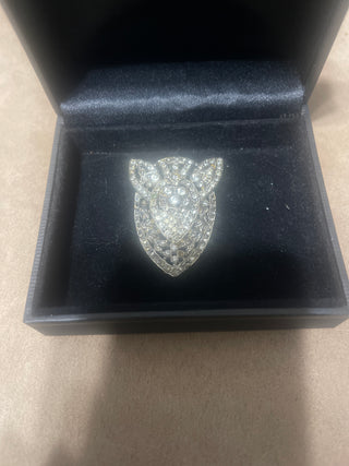 antique art deco dress clip 1930s