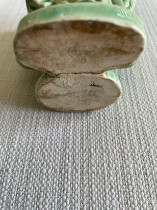 Vintage Green lady vase