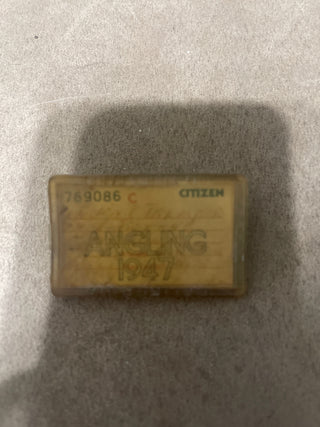 vintage 1947 fishing license RSV