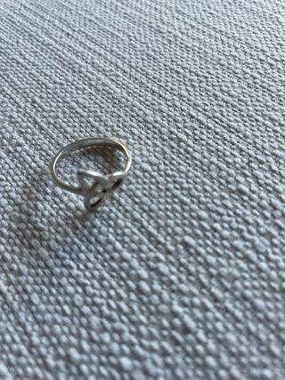 Sterling Silver Triquetra Ring, Celtic Ring, Love Knot Ring, Silver Rings