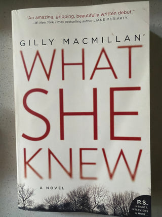 What She Knew Paperback