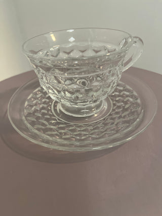 Fostoria tea cup and saucer