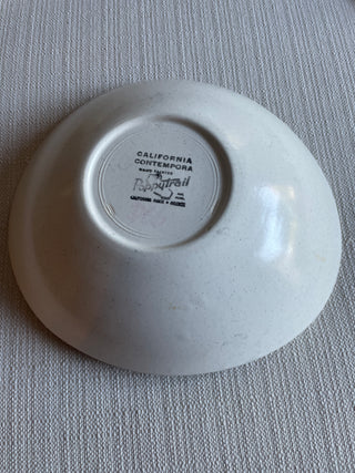 Vintage METLOX poppytrail bowl   mid-century modern bowl