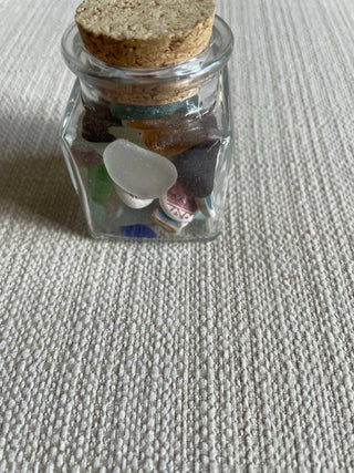 Small jar Sea Glass -pottery