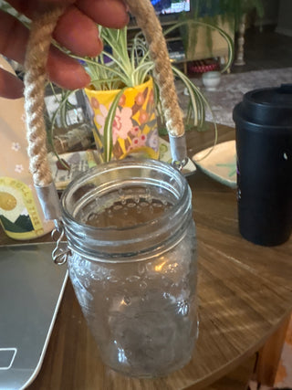 Flower mason jar