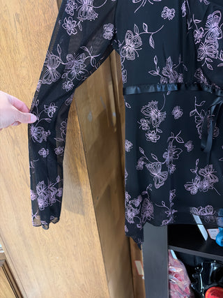 Black Butterfly Top
