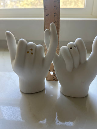 DOIY Design Pinky Swear Salt and Pepper Shakers