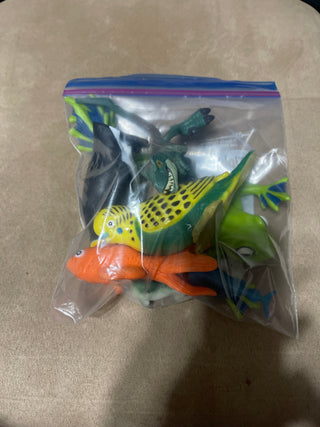 bag of sea creatures