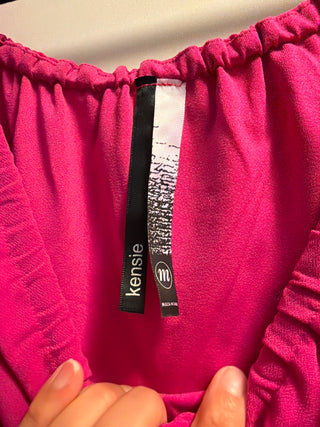 Pink off the shoulder top, medium