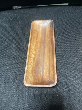 long wood tray