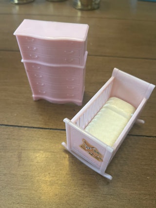 Vintage doll furniture