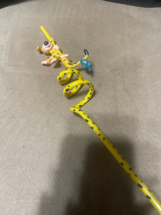 vintage applause Disney marsupilami drinking straw rsv