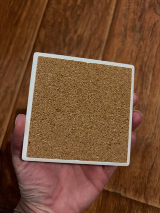 Halloween coaster, handmade