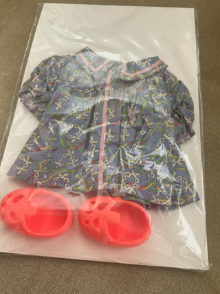 Muffy bear sewing lesson outfit