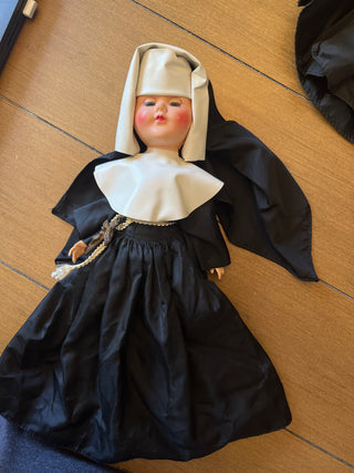 Large nun doll